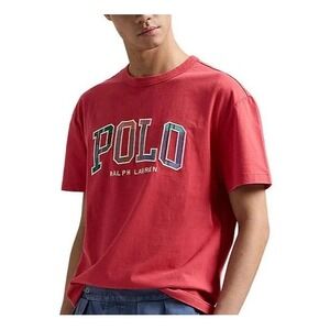 POLO RALPH LAUREN MEN'S XL‎ S/S T-SHIRT~RED / PLAID~NWT